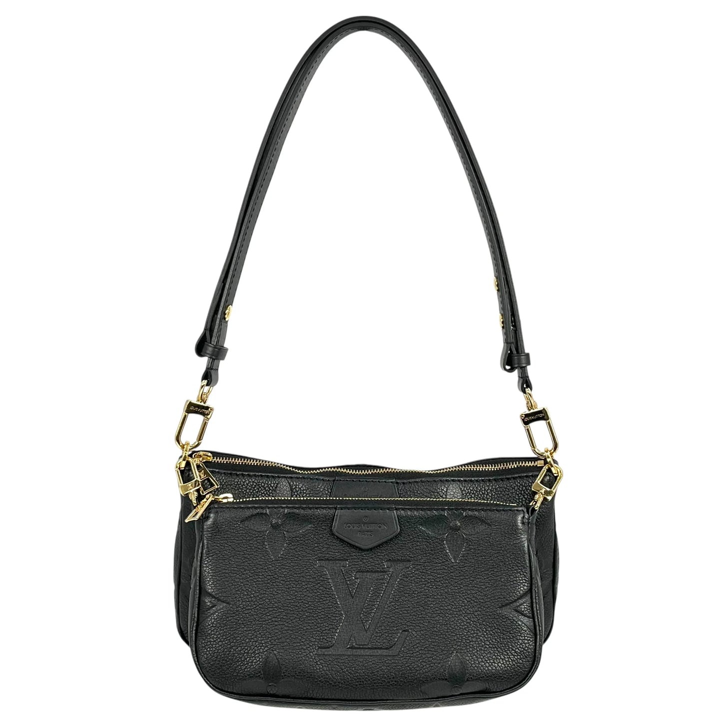 Louis Vuitton モノグラム アンプラント マルチポシェット ハンドバッグ -　ブラック