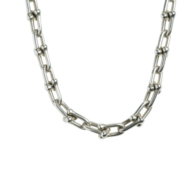 販売　Tiffany & Co ハードウェア マイクロ リンク ネックレス - SV925