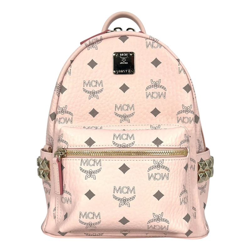 MCM Powder Pink Backpack - Pink 