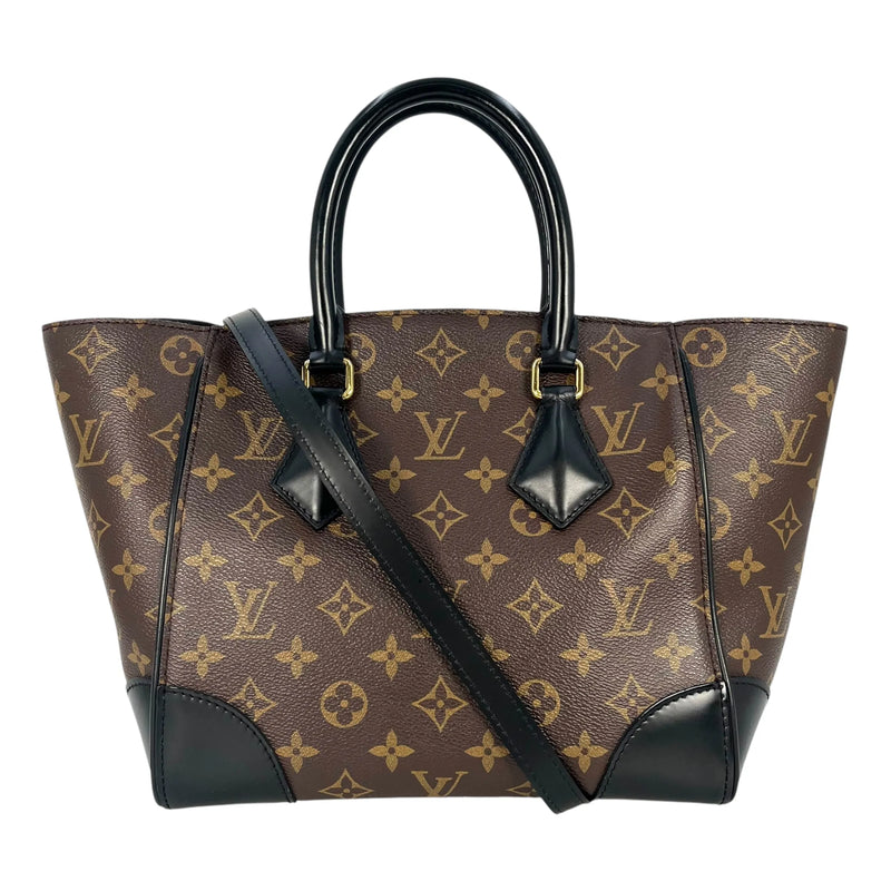 Louis Vuitton フェニックス PM モノグラム キャンバス ハンドバッグ - ブラウン × ブラック