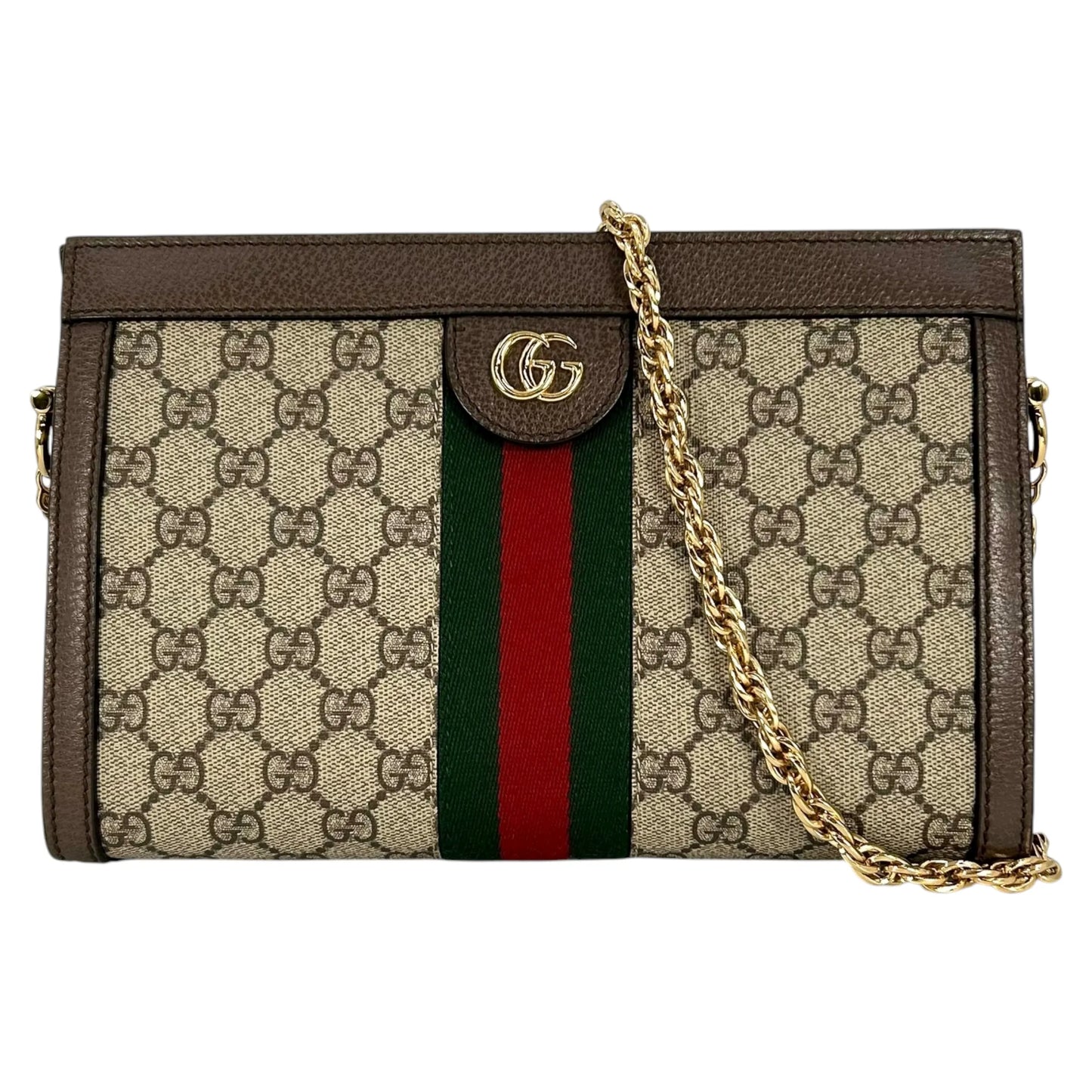 GUCCI Ophidia GG Medium Shoulder bag - Brown 