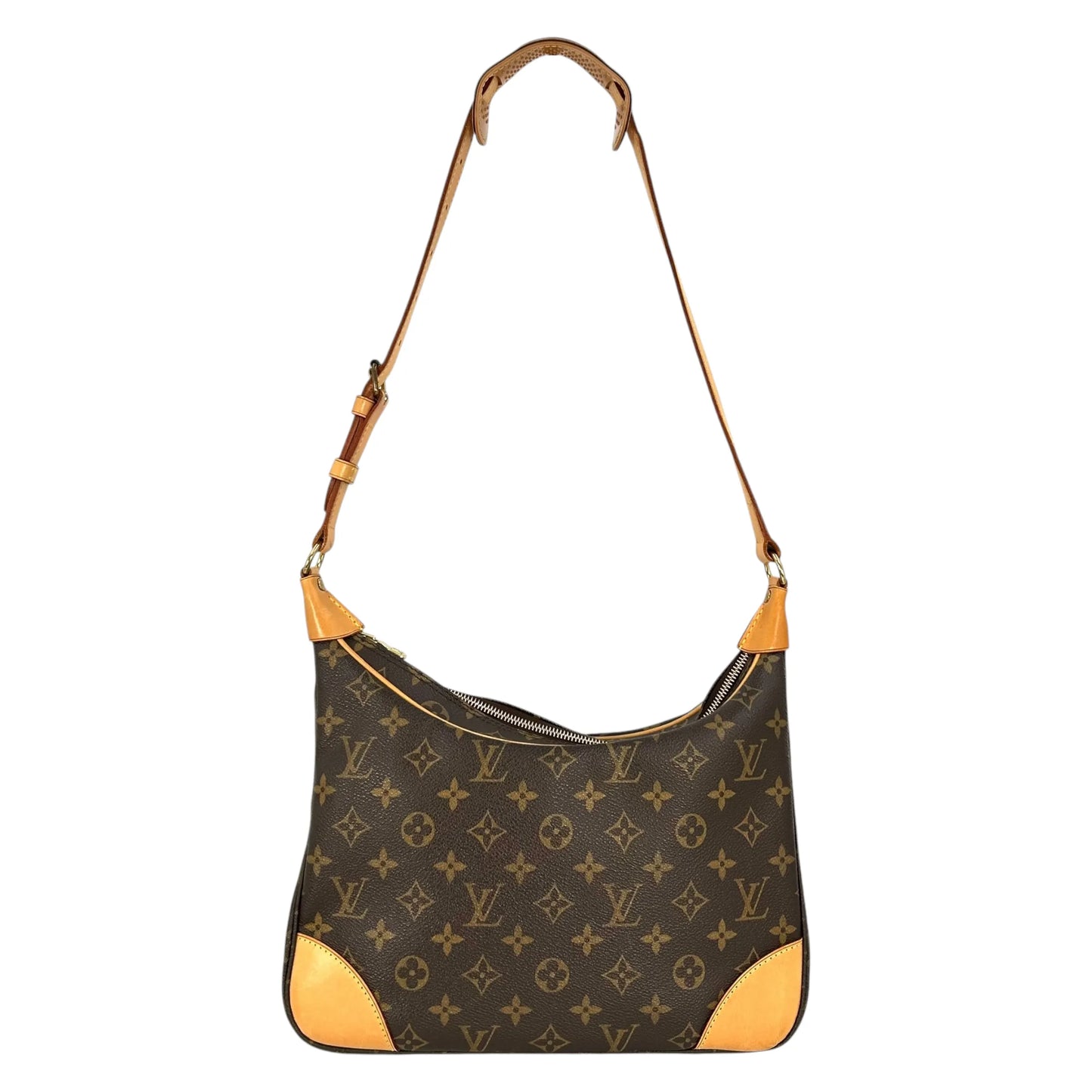 Louis Vuitton ブローニュ PM モノグラムキャンバス ショルダーバッグ  - ブラウン