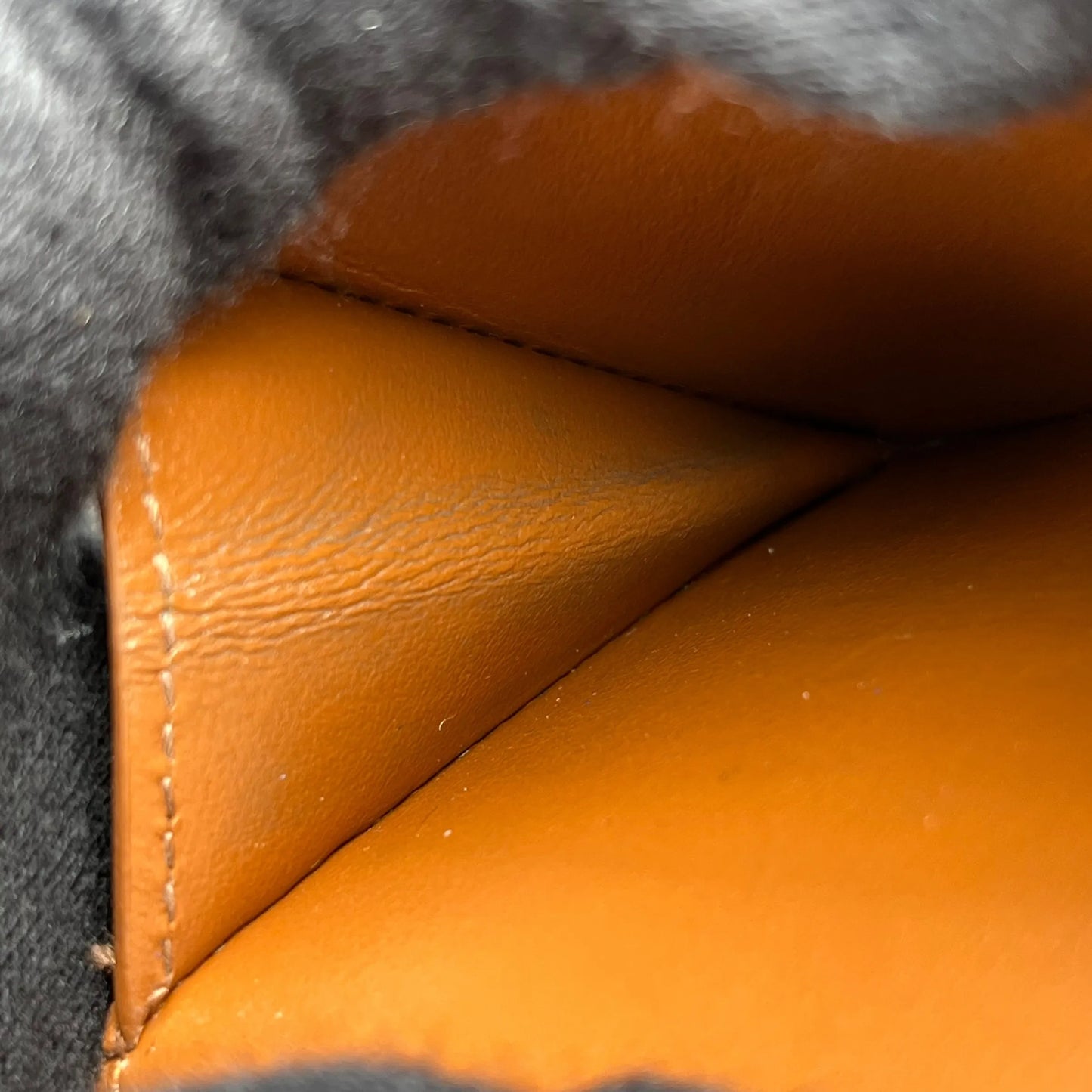 CELINE Triomphe Canvas Compact Wallet - Dark Brown 