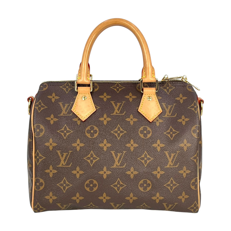 LOUIS VUITTON スピーディ バンドリエール 25 モノグラム ハンドバッグ - ブラウン