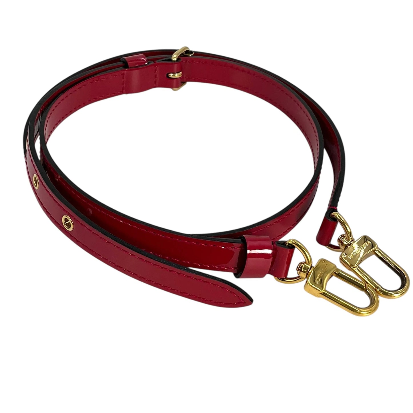 LOUIS VUITTON Vernis Shoulder Strap - Red 