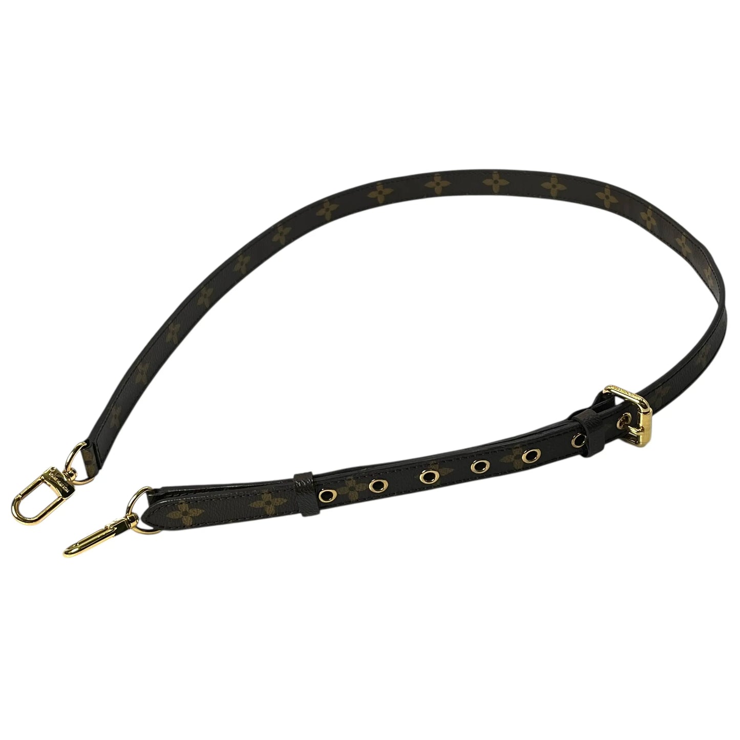 LOUIS VUITTON Monogram Shoulder Strap - Brown 