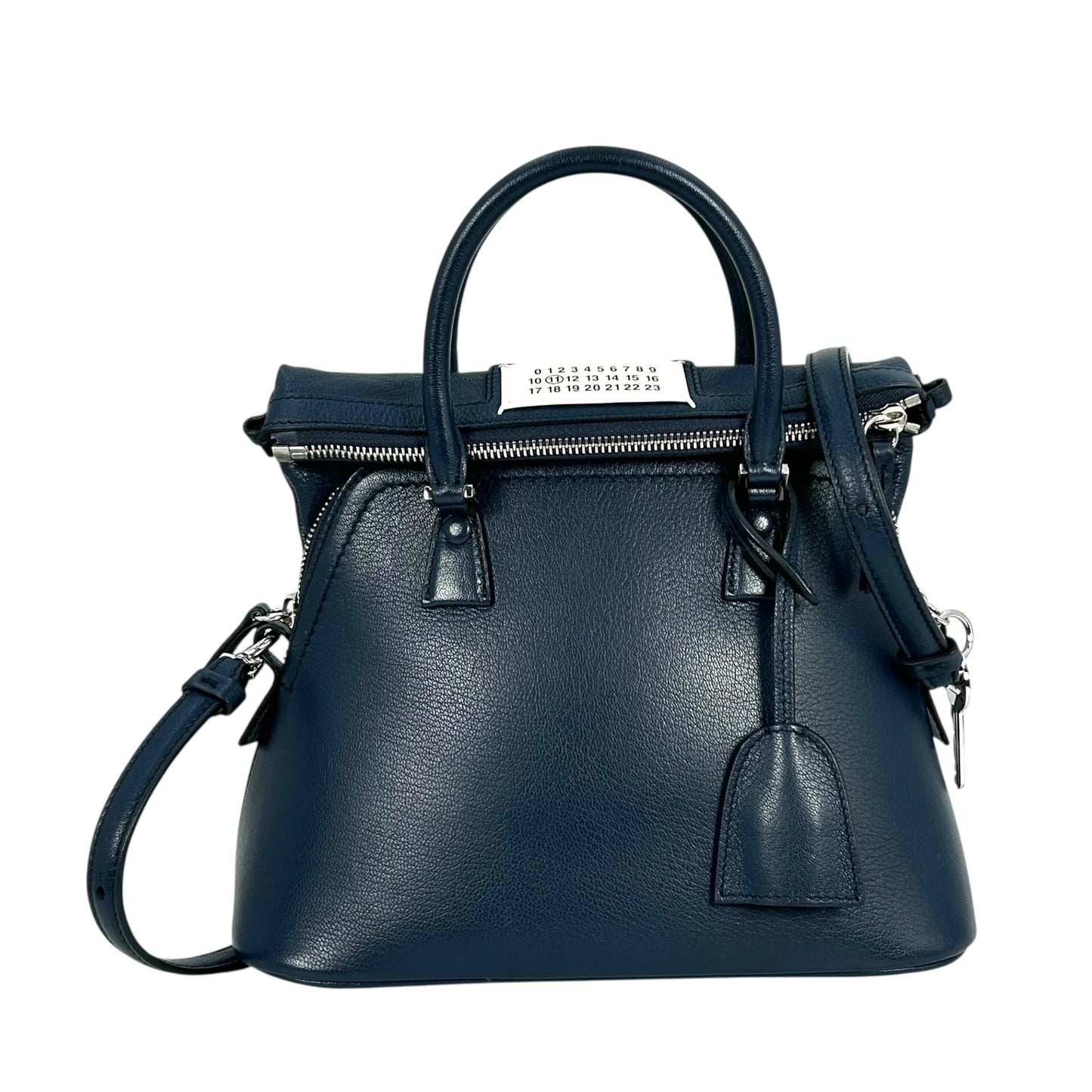 Margiela 5AC Leather Handbag/Shoulder Bag - Navy 