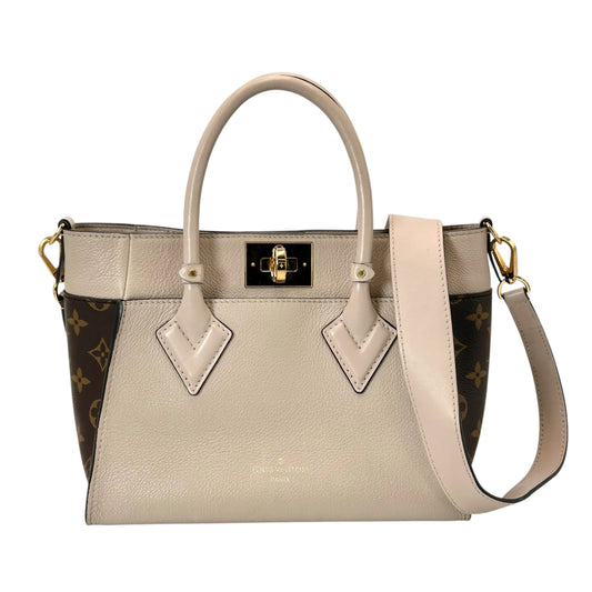 LOUIS VUITTON On My Side PM Monogram Canvas Handbag/Shoulder Bag - Beige 
