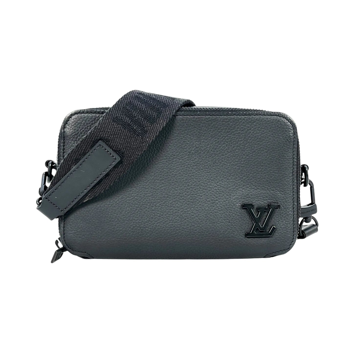 LOUIS VUITTON Alpha Wearable Monogram Eclipse Shoulder Bag - Black 