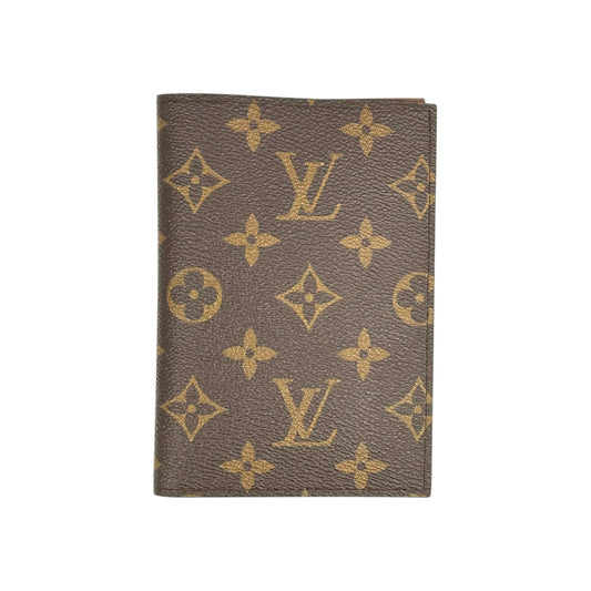 Louis Vuitton Couverture Passport NM Monogram Canvas Card Case - Brown 