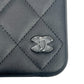 CHANEL Matelassé iPhone 15 Pro Phone Case - Black 