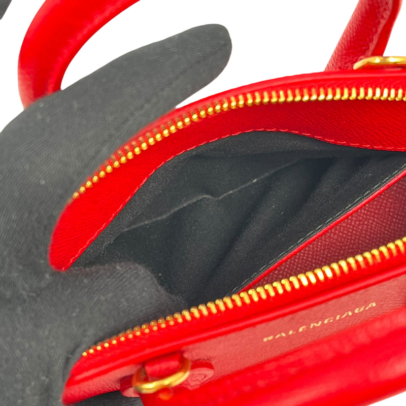 BALENCIAGA ヴィル トップ  ハンドル XXS ハンドバッグ - レッド