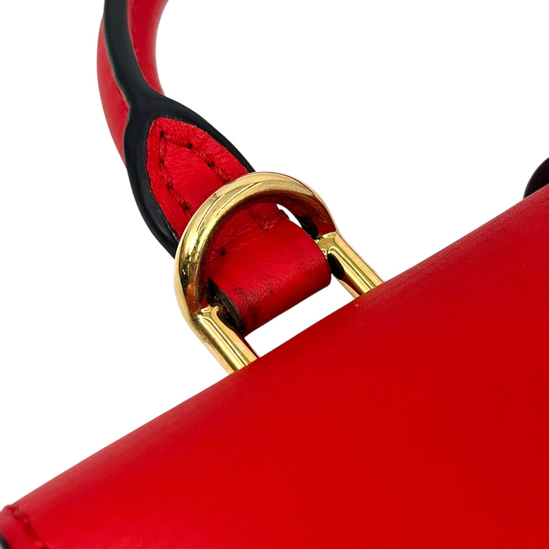 Louis Vuitton Monogram Rocky BB Handbag/Shoulder Bag - Brown and Red 