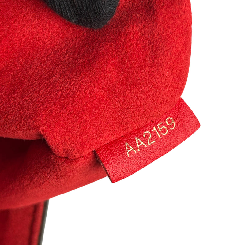 Louis Vuitton Monogram Rocky BB Handbag/Shoulder Bag - Brown and Red 