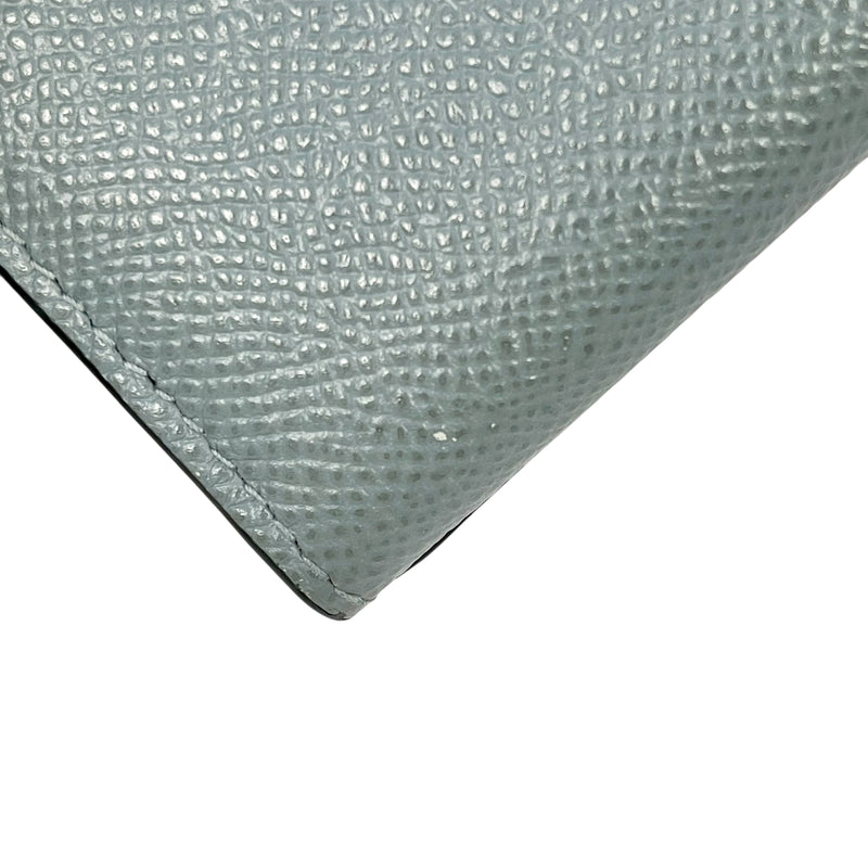 Dior Saddle Tri-fold Compact Wallet - Blue 