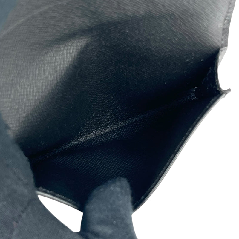 Louis Vuitton Taiga Card Case - Black 