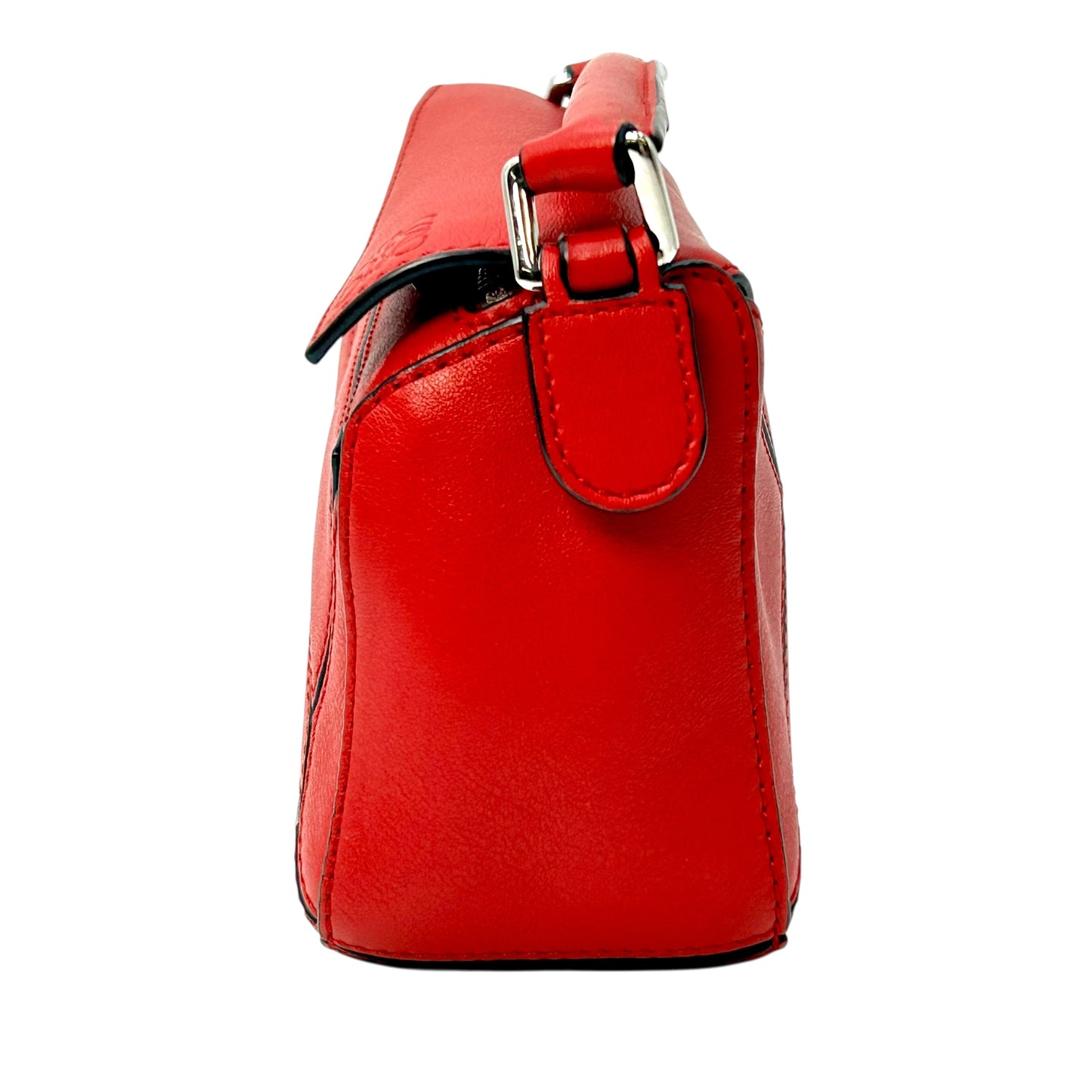 LOEWE パズルバッグ ミニバッグ ハンドバッグ - レッド