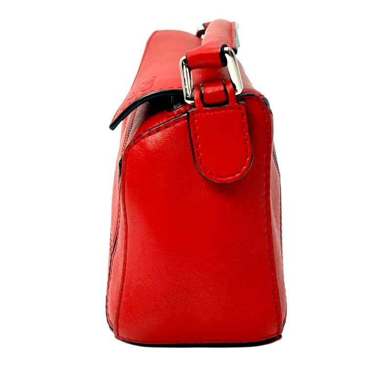 LOEWE パズルバッグ ミニバッグ ハンドバッグ - レッド