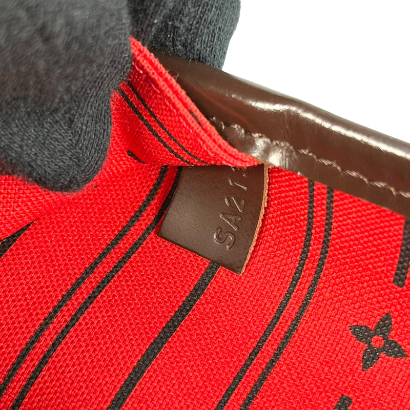 Louis Vuitton ダミエ ネヴァーフル ＭＭ トートバッグ - ダークブラウン - 32562