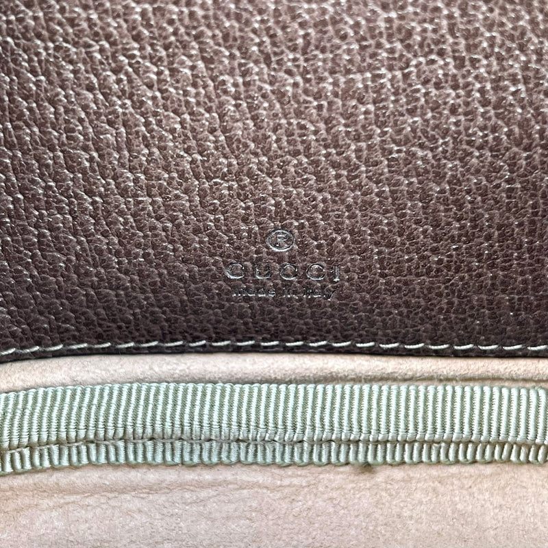 GUCCI GG Supreme Canvas Body Bag - Brown