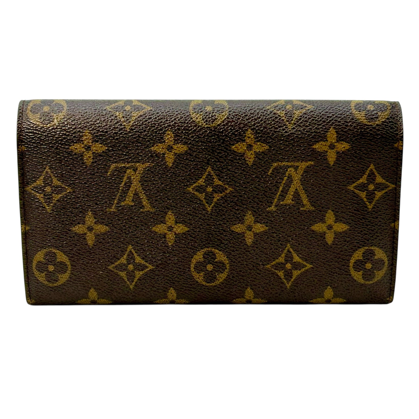 Louis Vuitton モノグラム キャンバス ポルトモネクレディ 長財布 - ブラウン