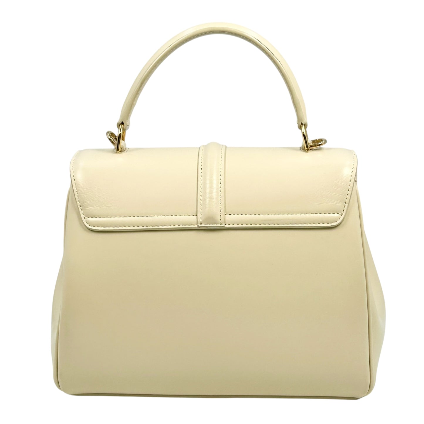 CELINE 16 Small Handbag/Shoulder Bag - Cream 