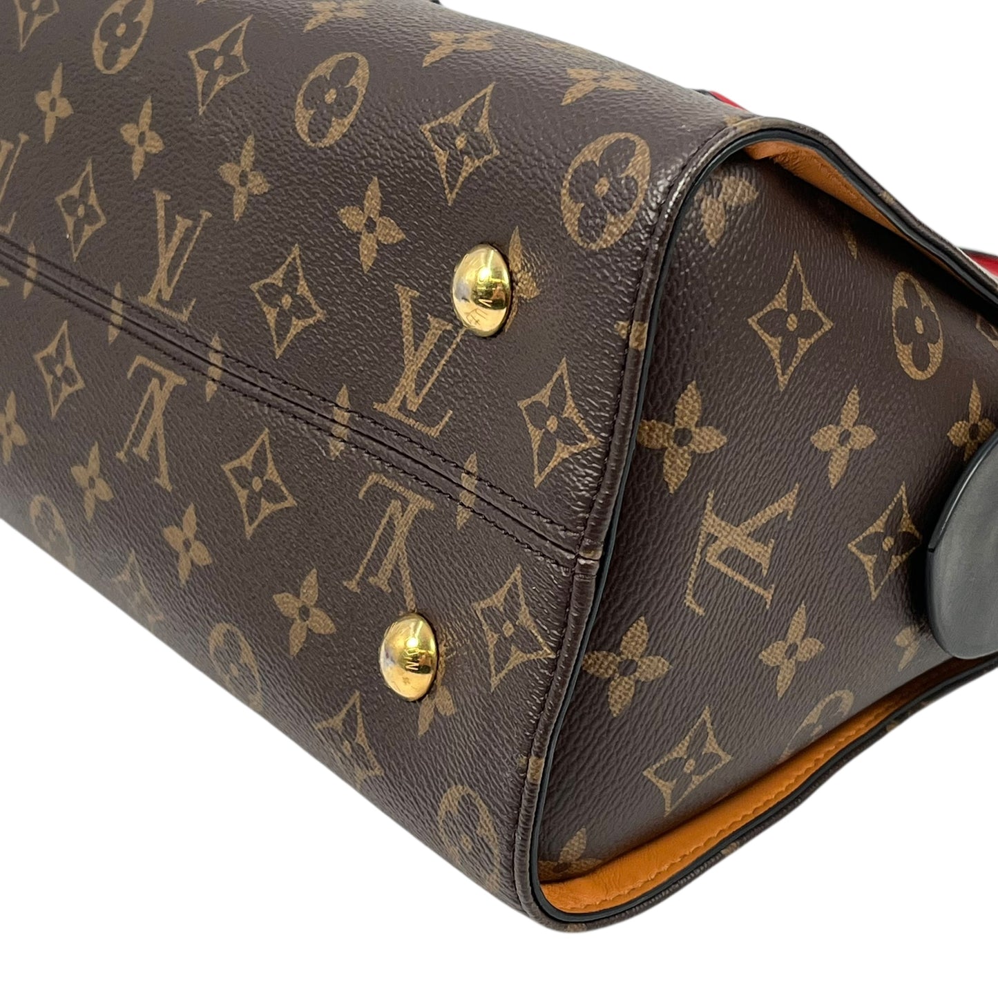 Louis Vuitton Monogram Canvas Tuileries Handbag - Brown 