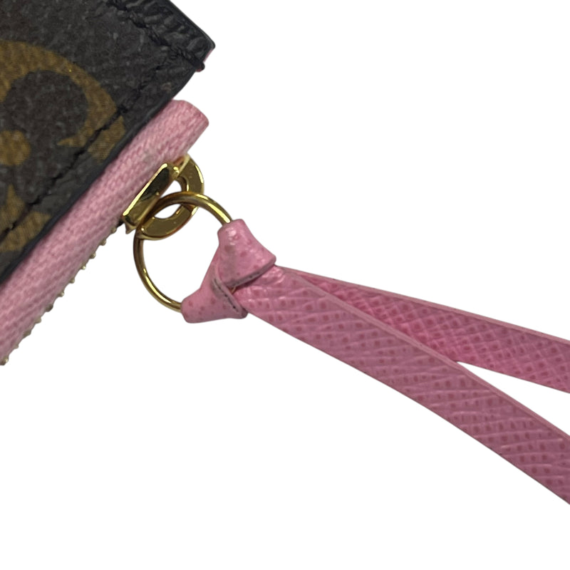 Louis Vuitton Monogram Canvas Portefeuille Victorine Tri-fold Compact Wallet - Brown 