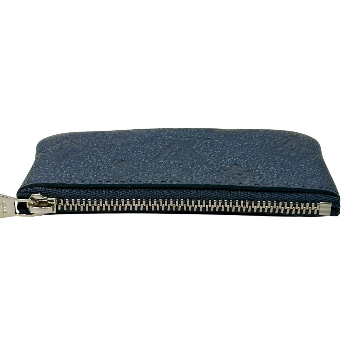 Louis Vuitton Monogram Empreinte Pochette Cle Coin Case and Key Case - Blue 