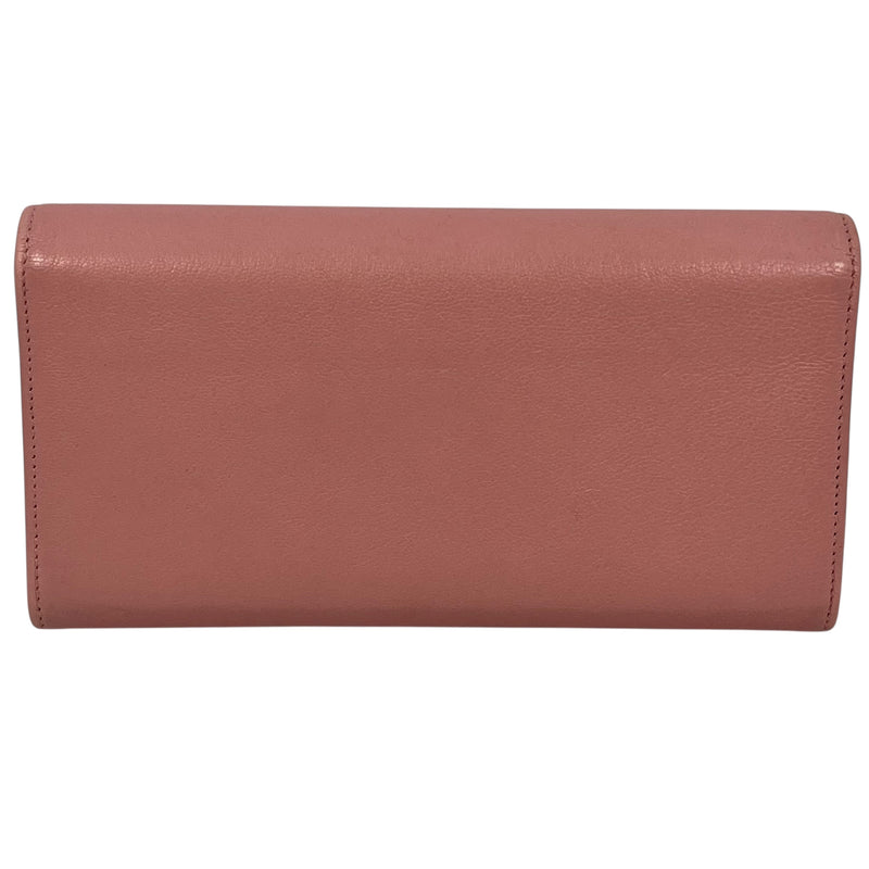 CHANEL キャビアスキン 長財布 ロングウォレット - ピンク