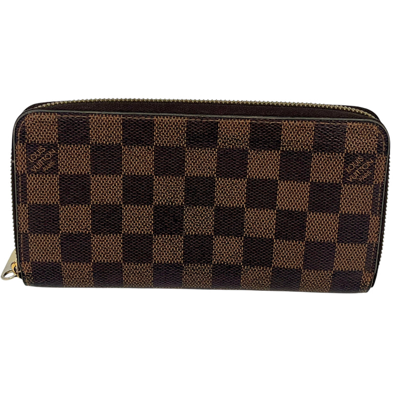 Louis Vuitton Damier Graffiti Zippy Long Wallet - Dark Brown - 31499 