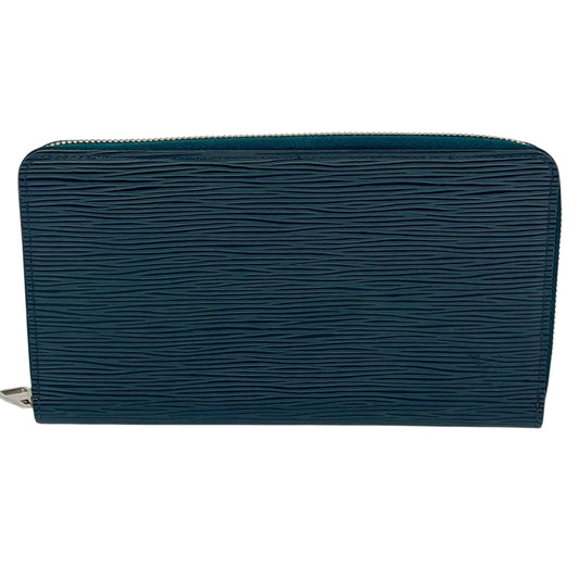 Louis Vuitton Epi Zippy Organizer Long Wallet - Blue Black 