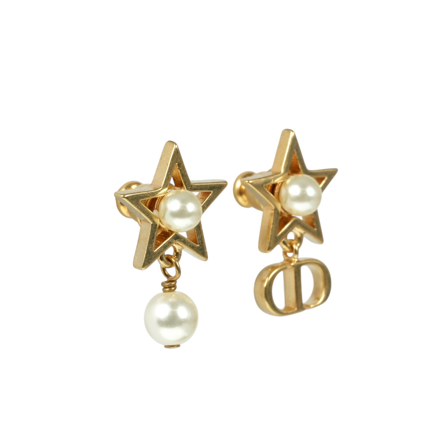 Dior ペティット CD ラッキー チャーム ピアス ジュエリー - メタル