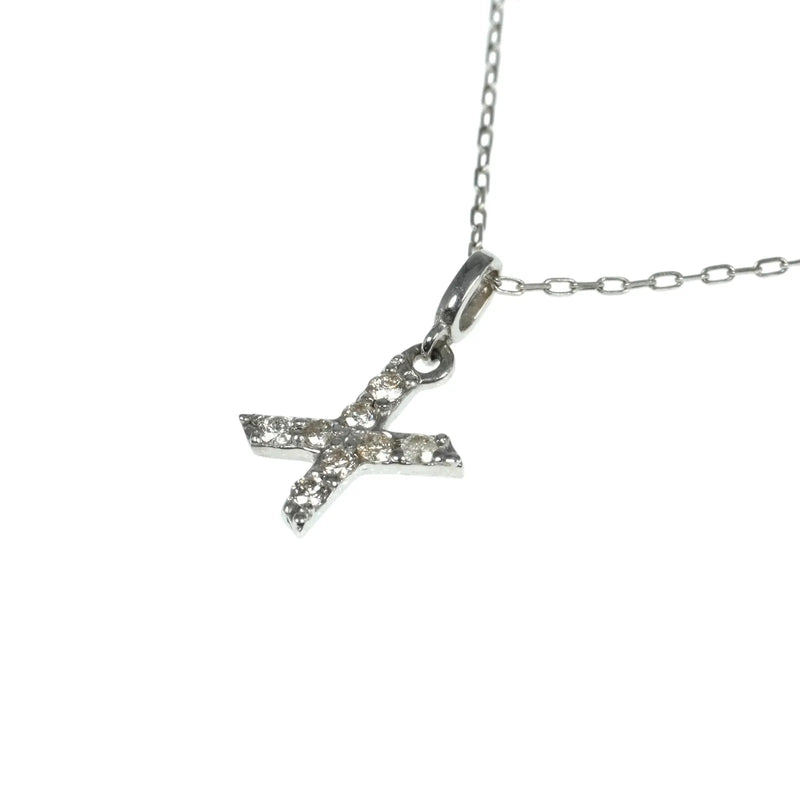 クロス ネックレス ジュエリー - 18KWG