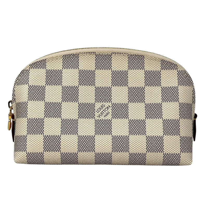 Louis Vuitton Damier Azur Pochette Cosmetic Pouch - White - 30203 