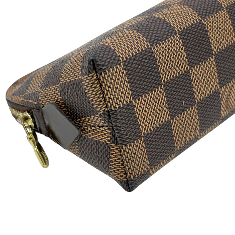 Louis Vuitton Damier Ebene Pochette Cosmetic Pouch - Brown - 33319 
