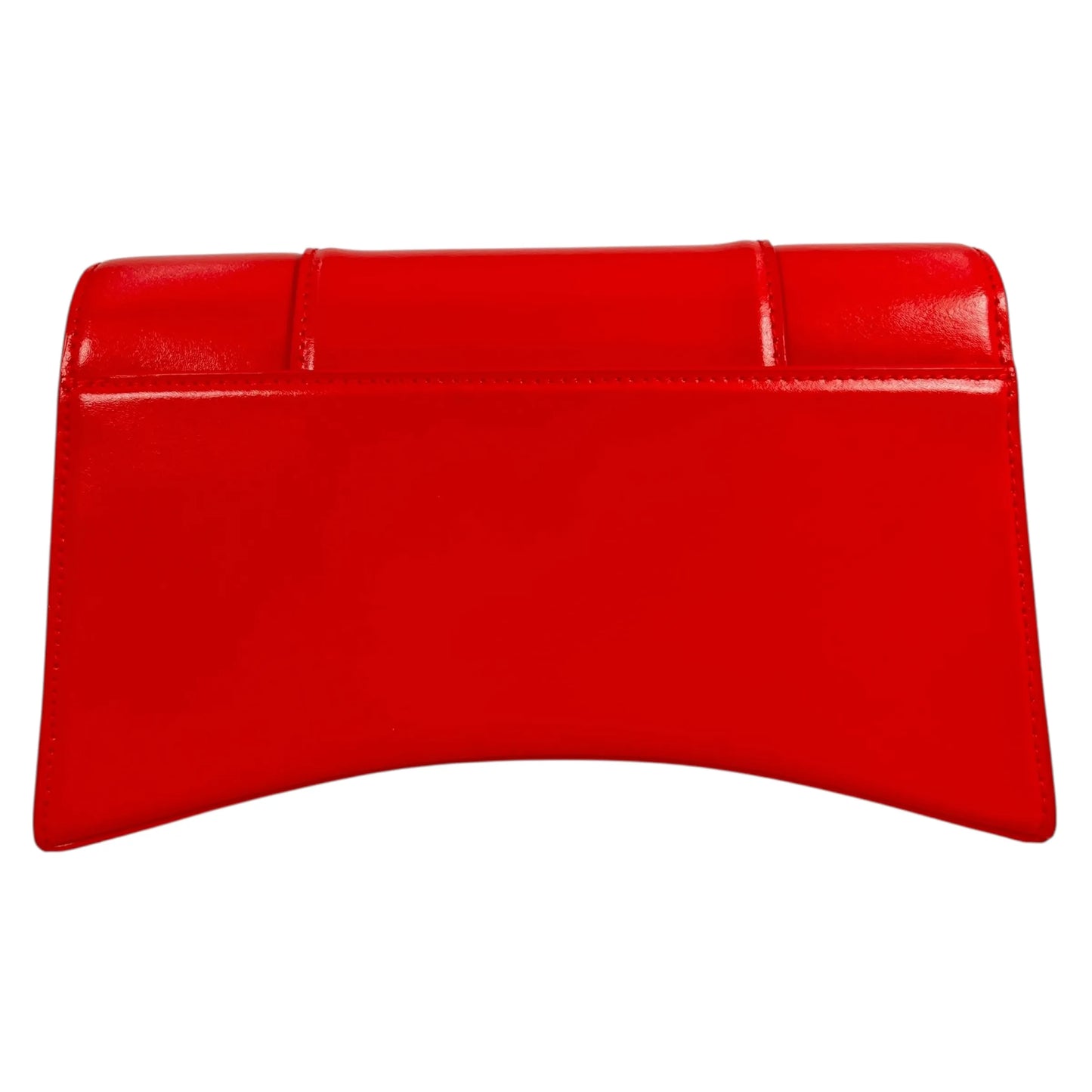 Balenciaga Hourglass Chain Shoulder Bag - Red 