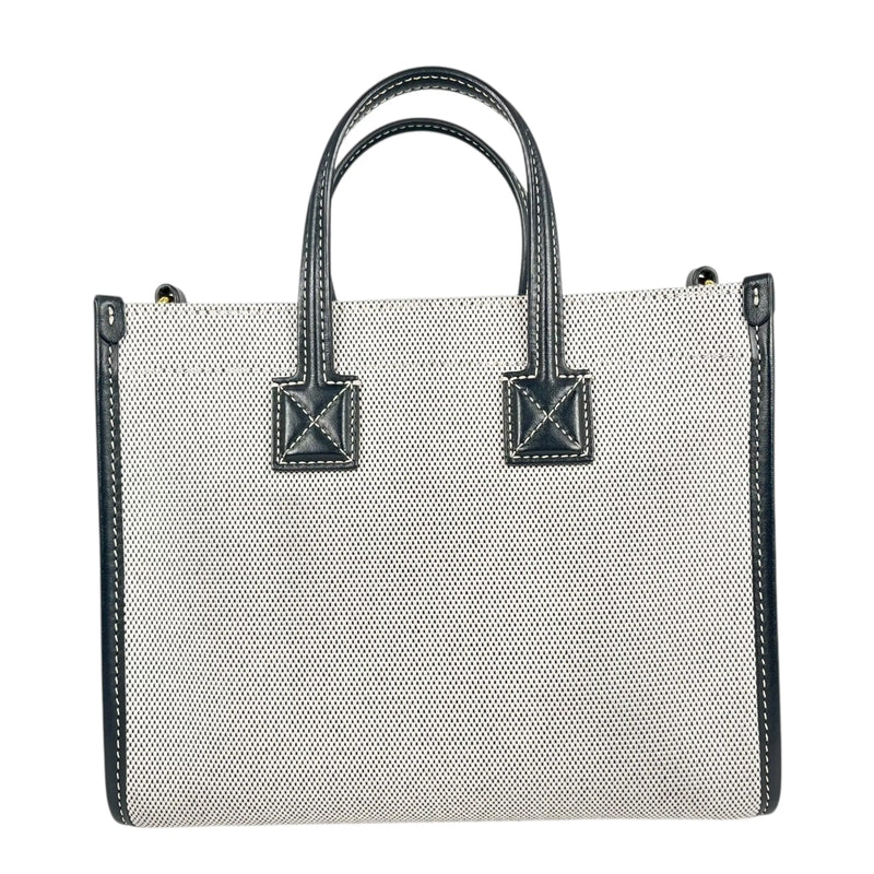 BURBERRY ミニ フレイヤ トートハンドバッグ ショルダーバッグ - ブラック