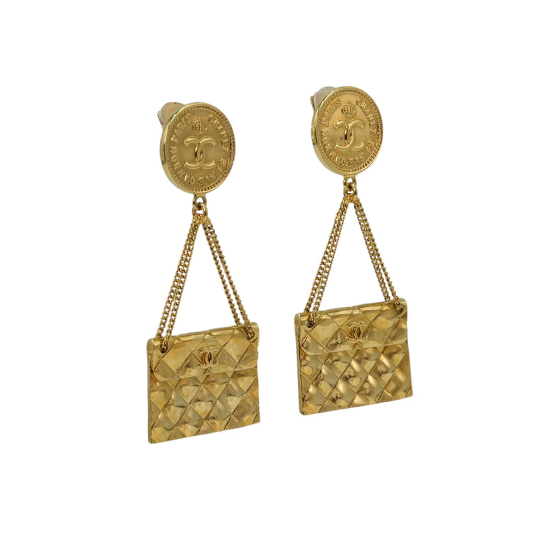 CHANEL マトラッセ CC ロゴ ピアス 95A - メタル - 33886