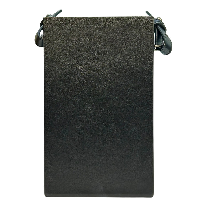 Fendi Roma Vertical Box Shoulder Bag - Black 