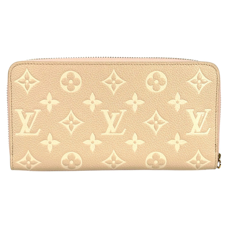 Louis Vuitton Monogram Empreinte Zippy Long Wallet - Pink 