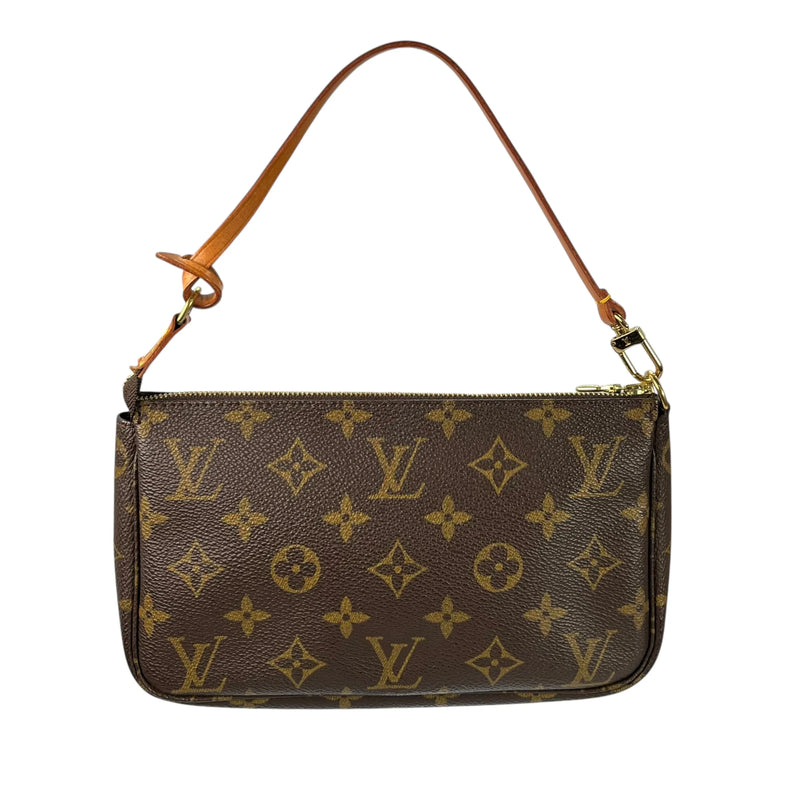 Louis Vuitton Monogram Pochette Accessory Pouch - Brown - 34628 