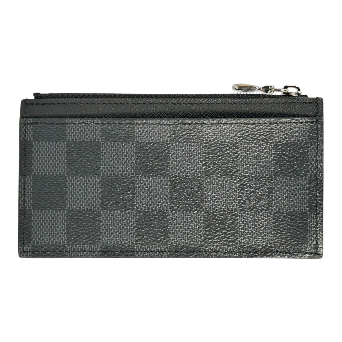 Louis Vuitton Damier Card Case and Coin Purse - Black 