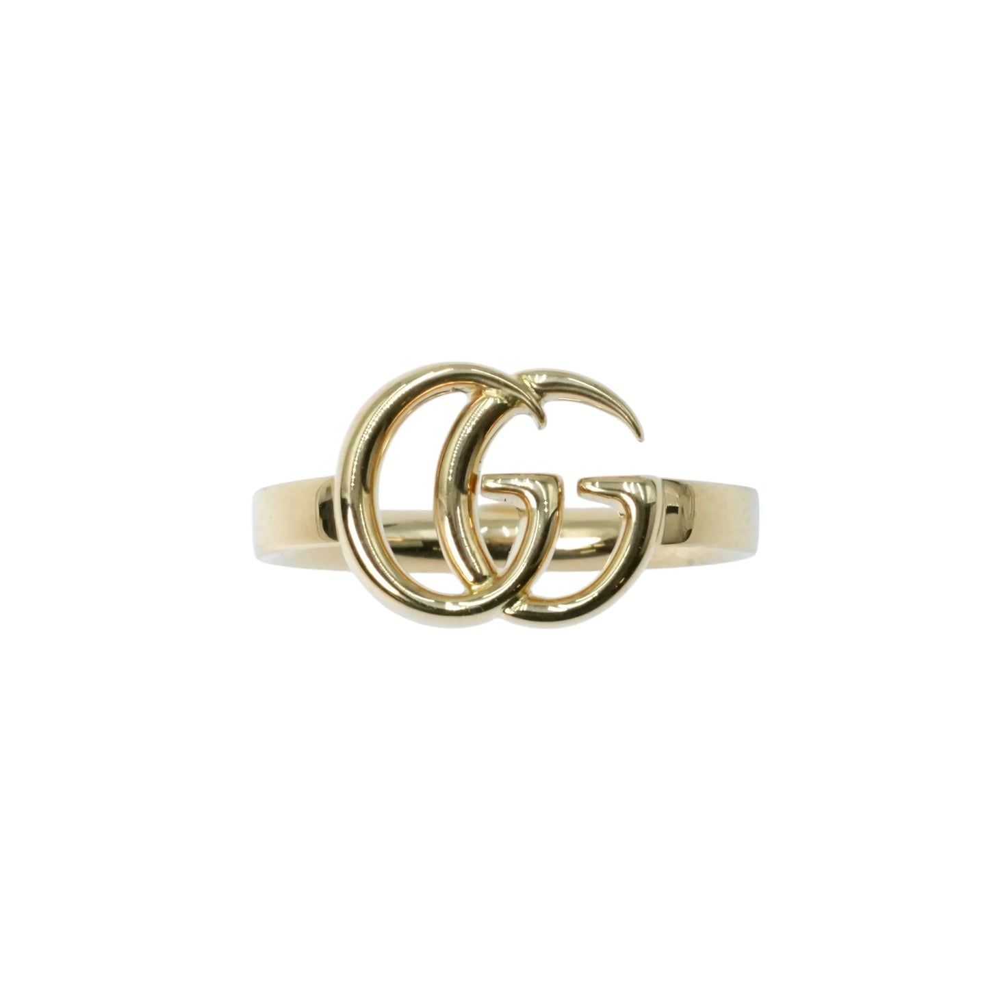 GUCCI Double G Ring Jewelry - 18KYG 