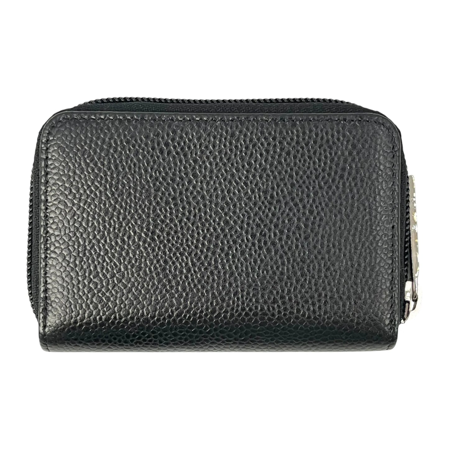 CHANEL CCロゴ キャビアスキン ジッピー カードケース コインケース - ブラック