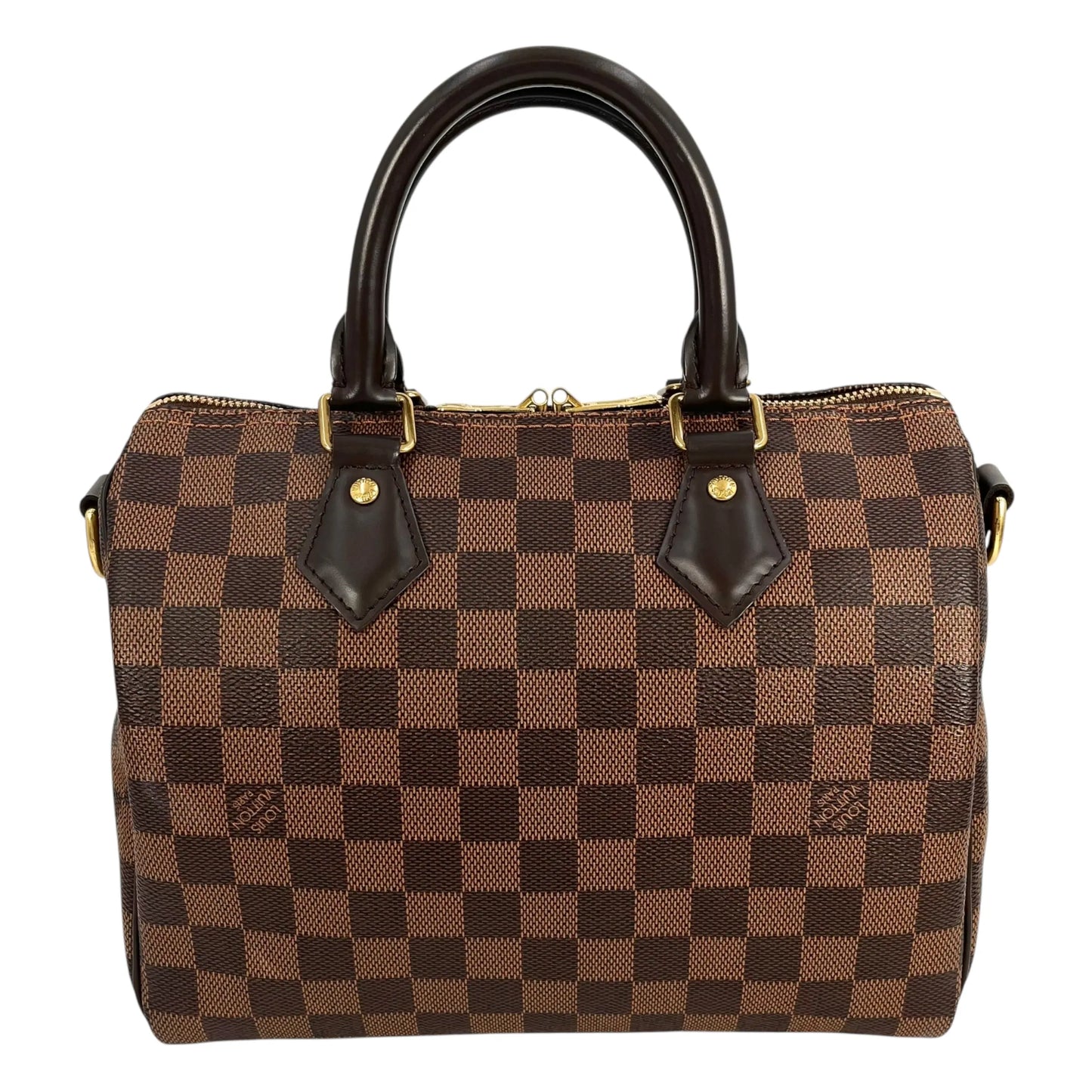 Louis Vuitton ダミエ エベヌ スピーディ25 バンドリエール ハンドバッグ - ダークブラウン