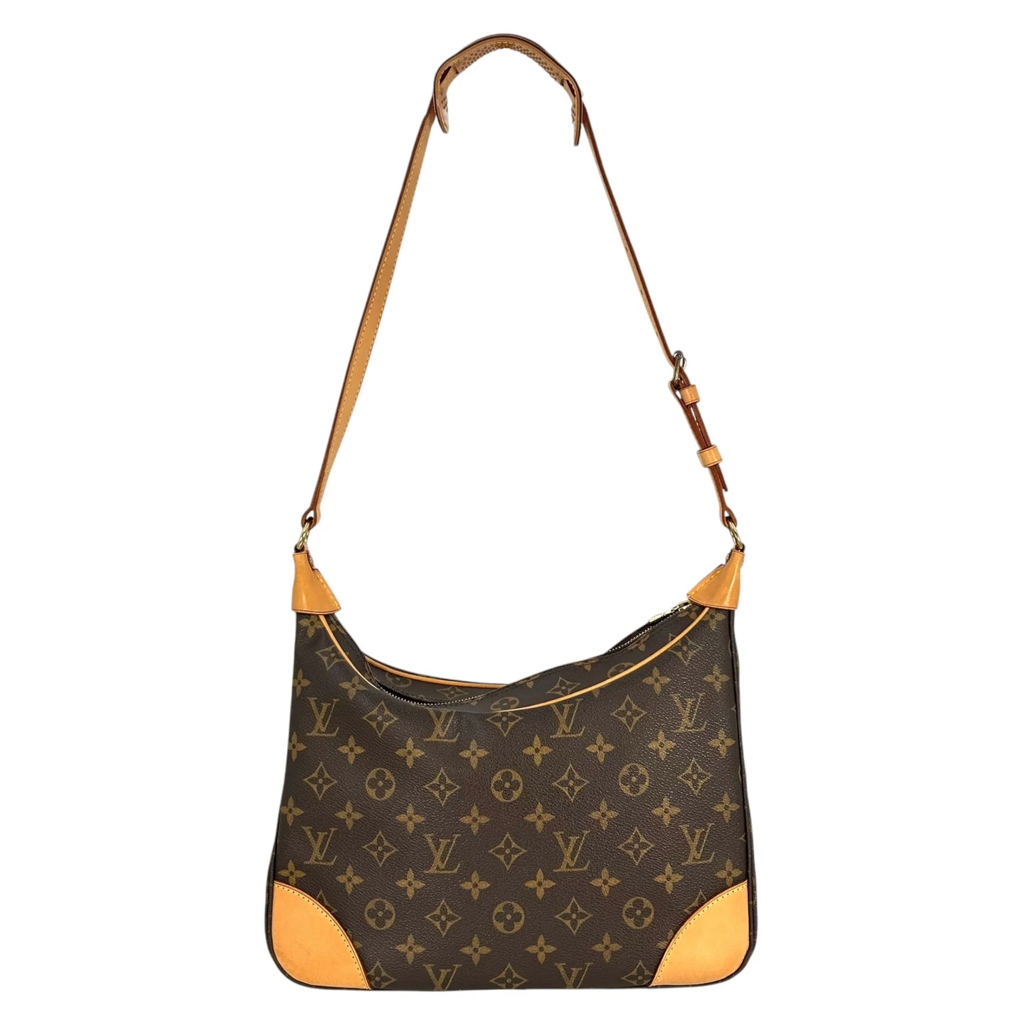 Louis Vuitton ブローニュ PM モノグラムキャンバス ショルダーバッグ  - ブラウン