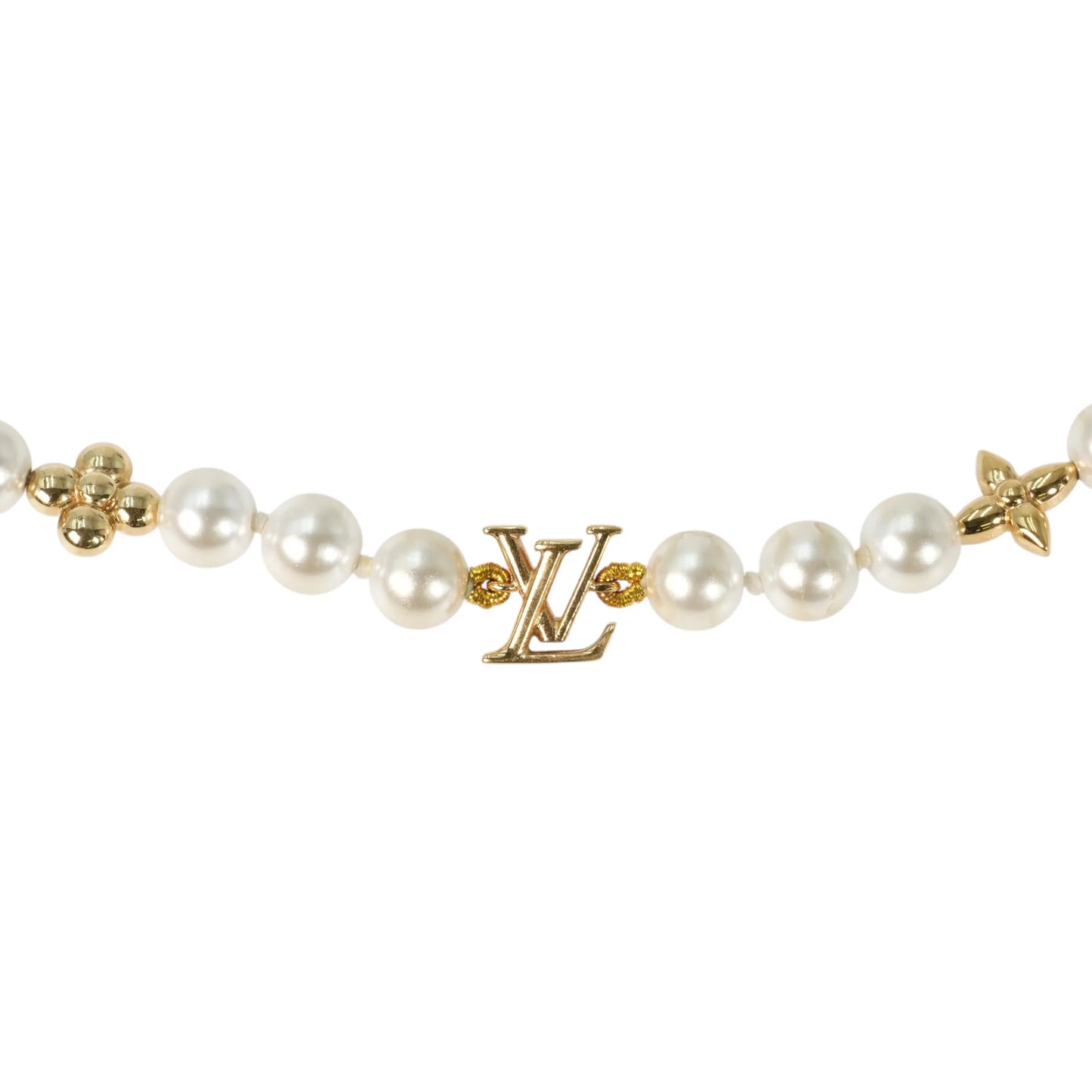 Louis Vuitton My LV パール ブレスレット - ゴールドプレート