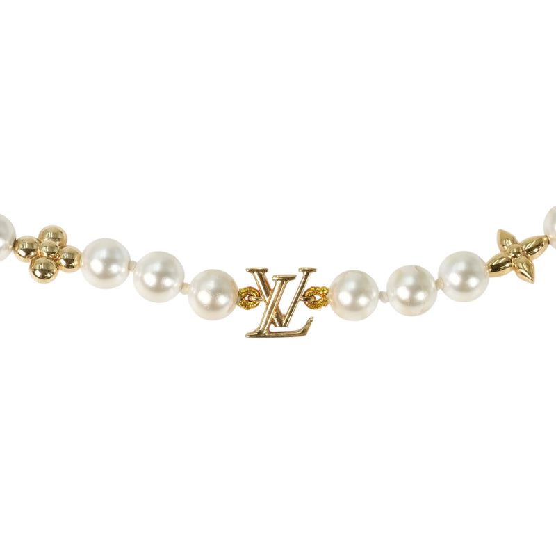 Louis Vuitton My LV パール ブレスレット - ゴールドプレート