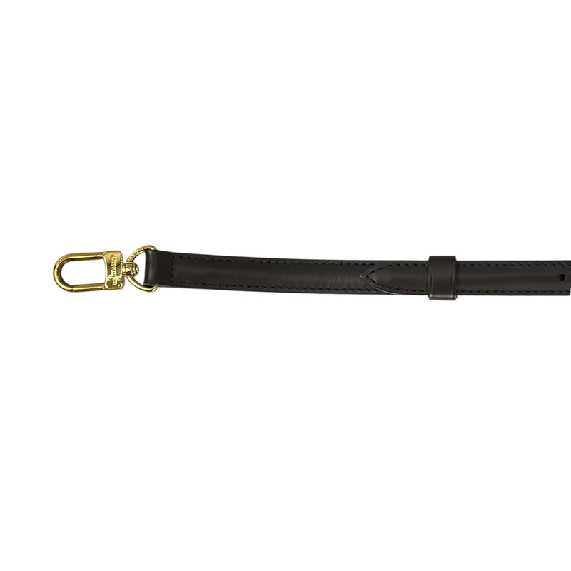 LOUIS VUITTON Leather Shoulder Strap - Dark Brown - 34941 